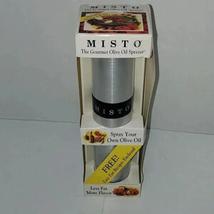 Misto The Gourmet Olive Oil Sprayer in Brushed Aluminum NWT